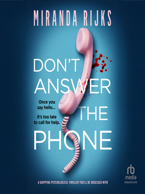cover image of Don't Answer the Phone